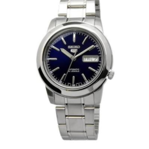 SEIKO 5 SNKE51K1 BLUE DIAL AUTOMATIC STAINLESS STEEL MEN'S WATCH - Image 1