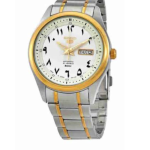 SEIKO 5 SNKP22J1 WHITE DIAL AUTOMATIC STAINLESS STEEL MEN'S WATCH - Image 1