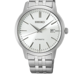 SEIKO 5 SPORTS SRPH85K1 WHITE DIAL AUTOMATIC STAINLESS STEEL MEN'S WATCH - Image 1