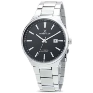 DANIEL KLEIN DK 1.12272.2 GENTS Watch – STAINLESS STEEL CASE, GREY DIAL & MULTI-FUNCTION QUARTZ Design - Image 1