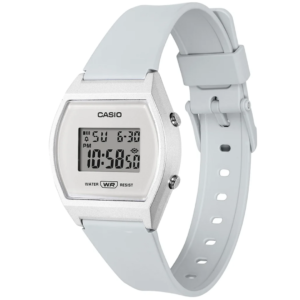 CASIO LW-204-7A ILLUMINATOR GENTS Watch – SQUARE DIGITAL SCREEN, OFF-WHITE CASE & RUBBER STRAP Design - Image 1