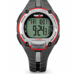 TIMEX IRONMAN TRIATHLON MEN’S GREY & BLACK 50-LAP DIGITAL SPORTS WATCH T5K142 – 32MM - Image 1