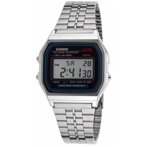 CASIO A159W-N1D GENTS Watch – VINTAGE DIGITAL DISPLAY, STAINLESS STEEL STRAP, QUARTZ MOVEMENT - Image 1