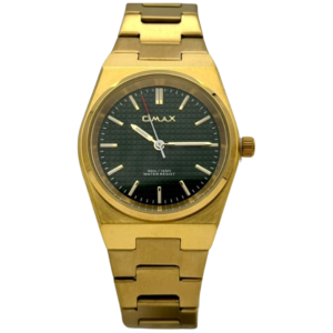 OMAX ACB106G112 LADIES Watch – GREEN DIAL, ALL GOLDEN CASE & CHAIN, QUARTZ MOVEMENT - Image 1