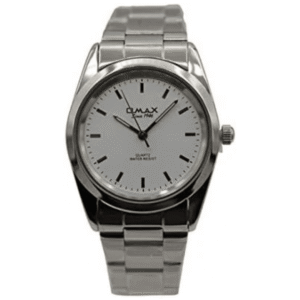 OMAX ACB111I008 Gents Watch – Silver Chain, Silver Dial, Quartz Movement - Image 1